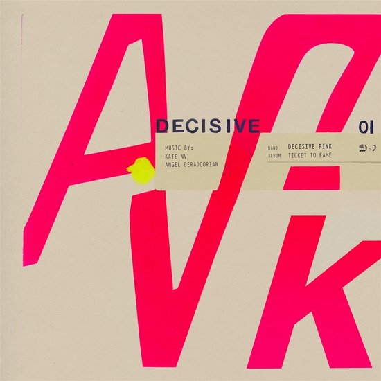Decisive Pink - Ticket To Frame (CD)