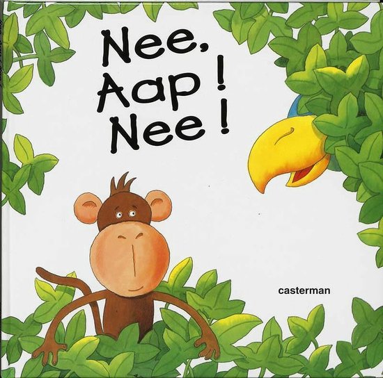 Cover van het boek 'Nee, Aap! Nee!' van Fiona Conboy
