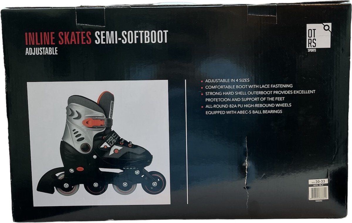 Skeelers - Semi-Softboot - verstelbaar - maat 30-33