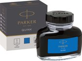 Parker vulpeninktfles | uitwasbaare blauwe QUINK inkt | 57 ml schrijfinkt voor vulpen