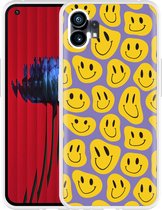 Nothing Phone (1) Hoesje Smileys - Designed by Cazy