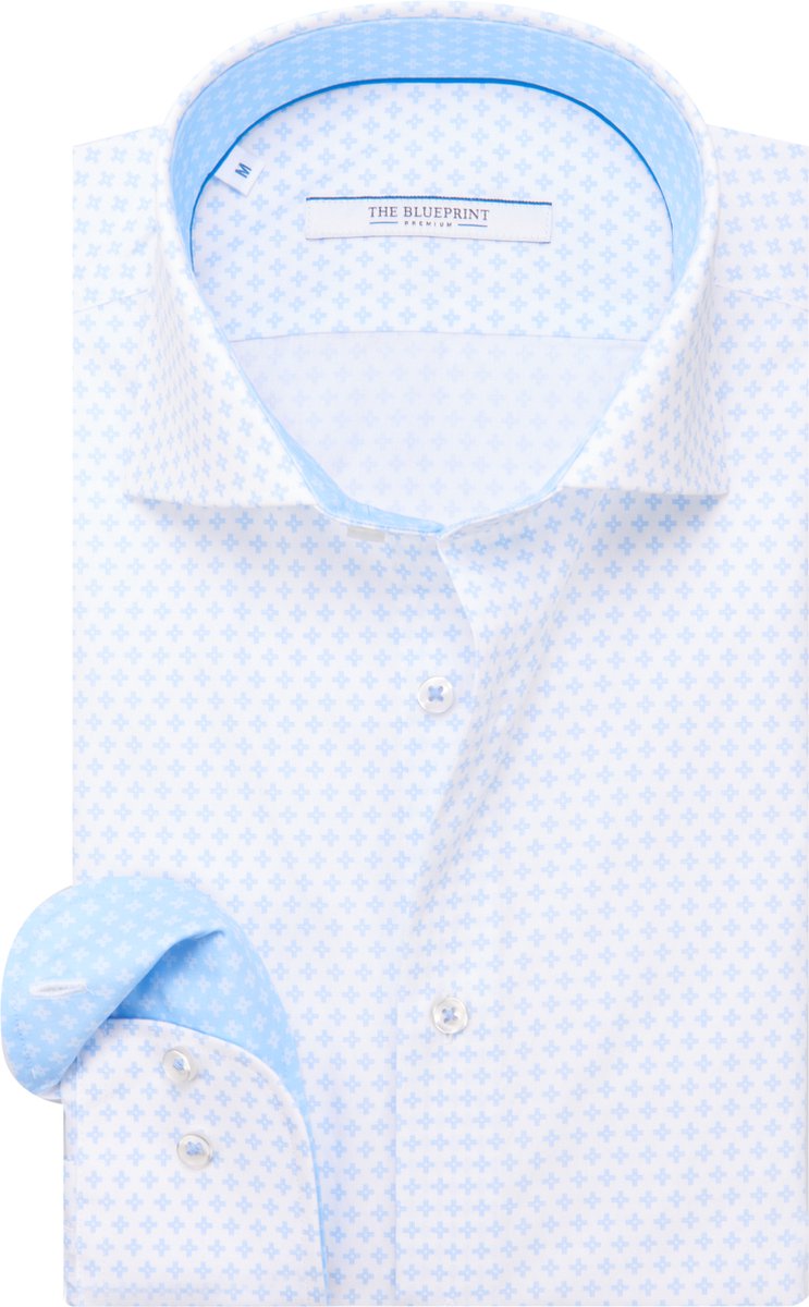 The BLUEPRINT Premium Casual Overhemd Heren Lange Mouw