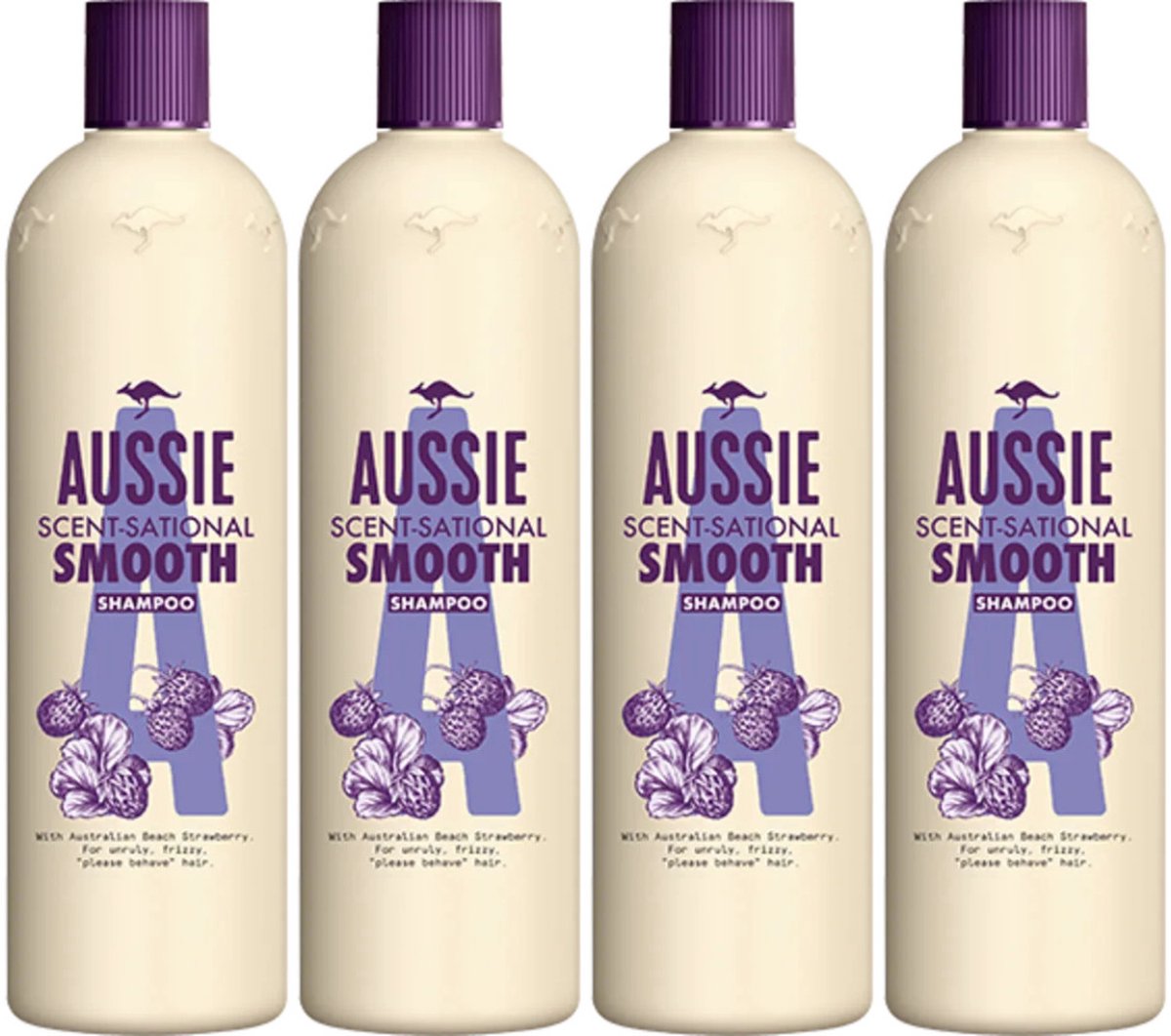 Aussie Scent Sational Smooth Shampoo Voordeelbundel - 4 x 300 ml