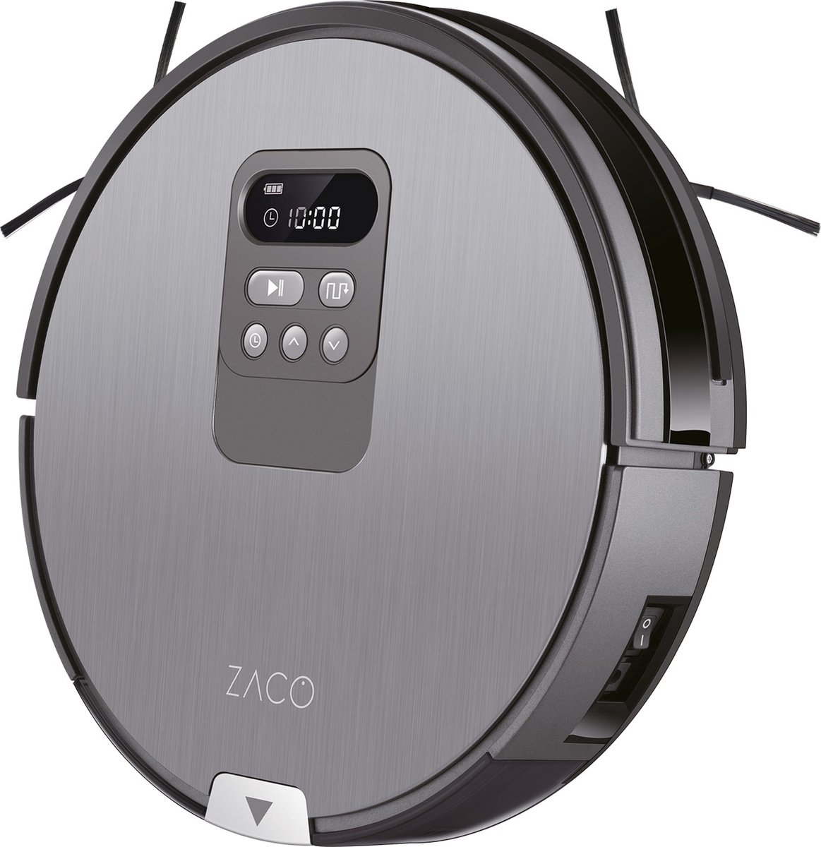 Zaco Robot V80 robot aspirateur 0,75 L Sac à poussière Gris, Argent |  bol.com