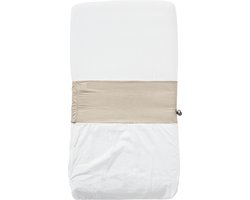 NUNKI Co Sleeper lakentje - simpel strak instoppen (ipv inbakeren)- 50x90 Sand