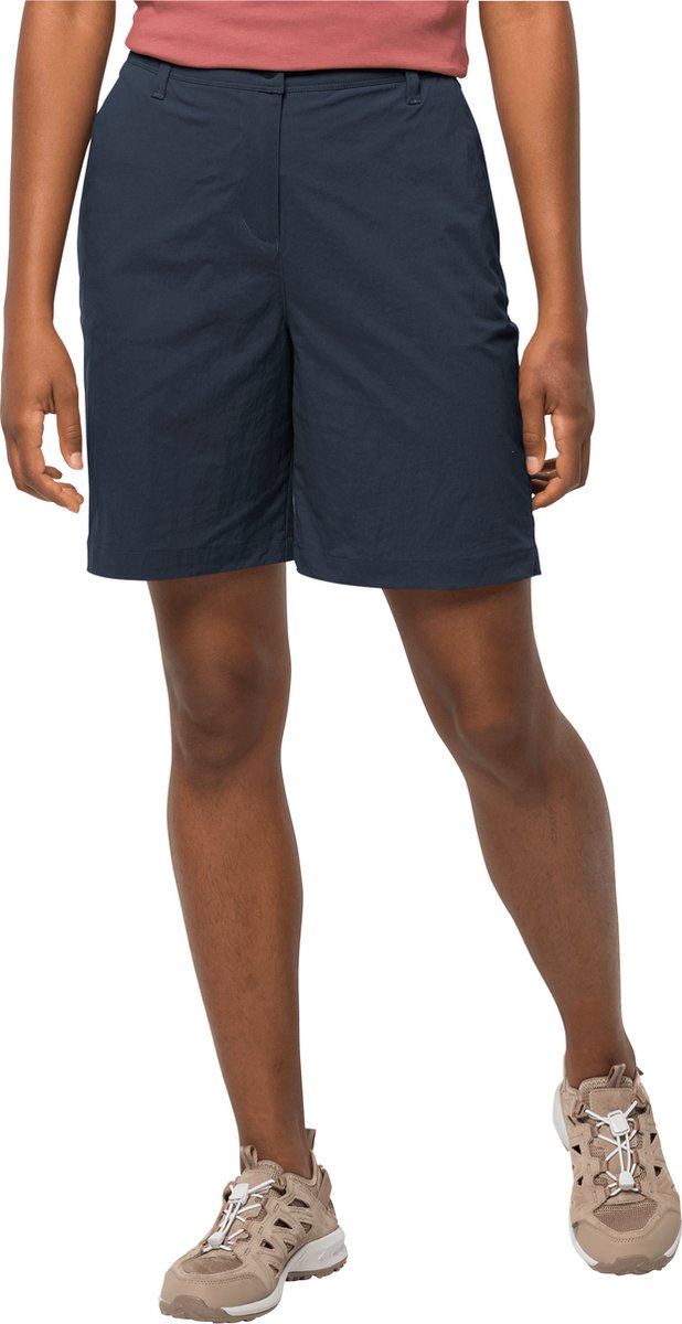 Jack Wolfskin DESERT SHORTS W Dames Outdoorbroek night Blauw