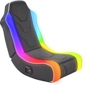 Bol.com X Rocker Chimera RGB 2.0 Neo Motion LED Floor Rocker Gaming Chair - Black aanbieding