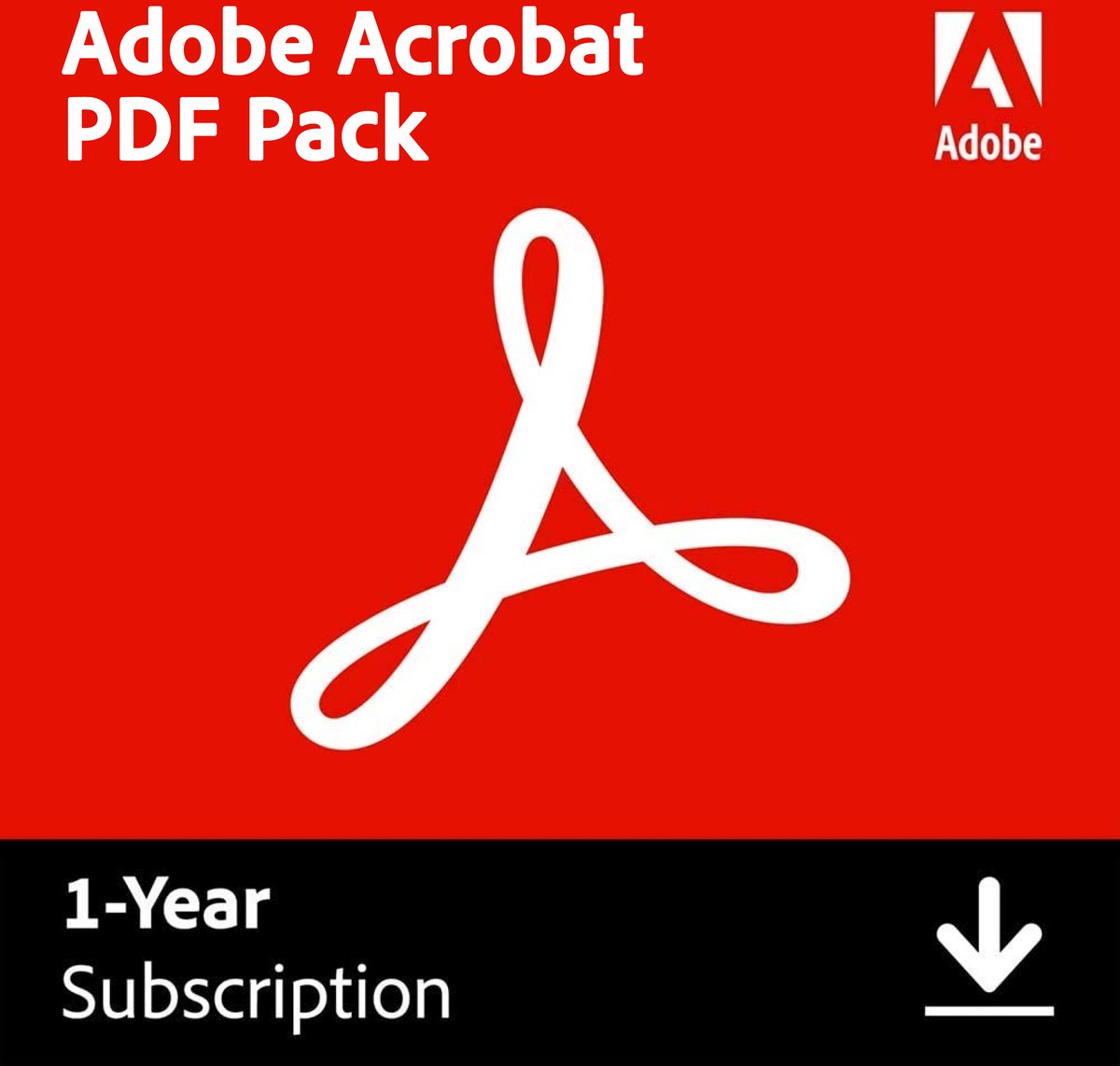 Adobe Acrobat PDF Pack - 12 maanden/1 apparaat - Meertalig - Windows Download - Adobe
