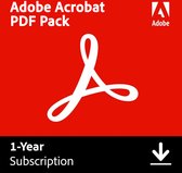 Adobe Acrobat PDF Pack - 12 Mois/1 Appareil - Multilingue - Téléchargement PC