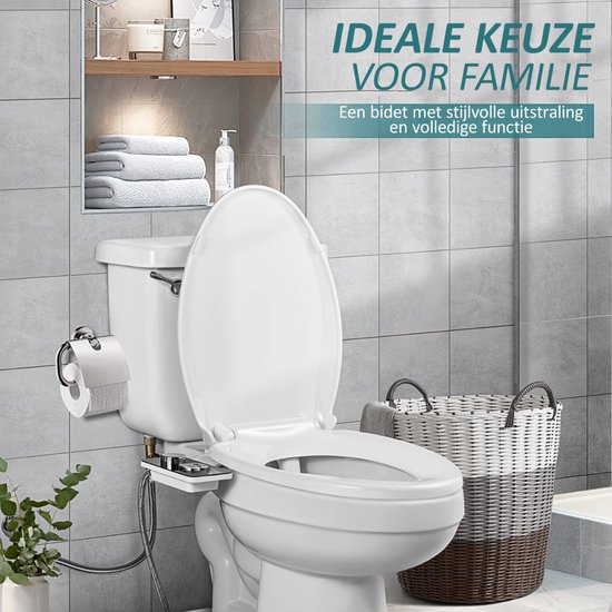 Bolure Bidet - Douchette - Bidet WC - Pulvérisateur de bidet - Toilettes -  Y compris