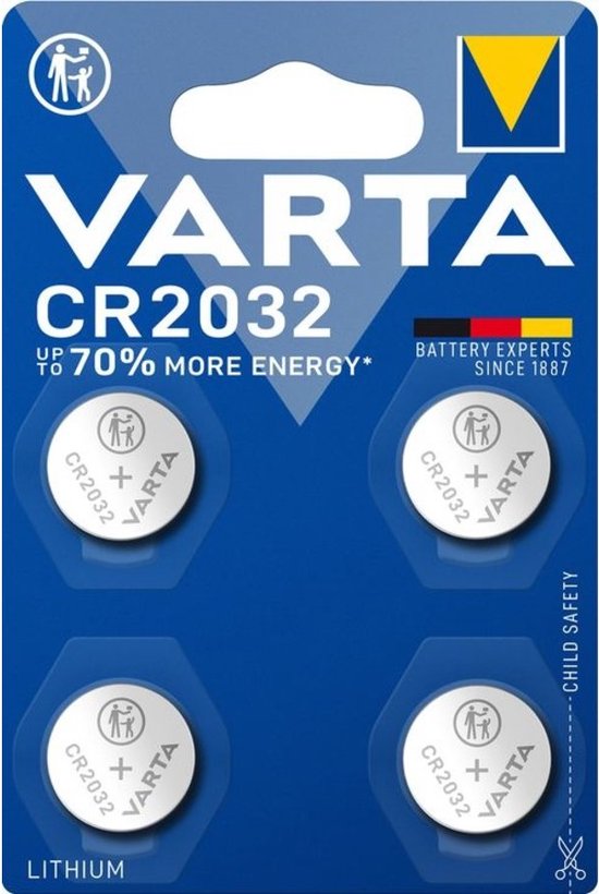 Varta CR2032 knoopcel Batterijen - Varta