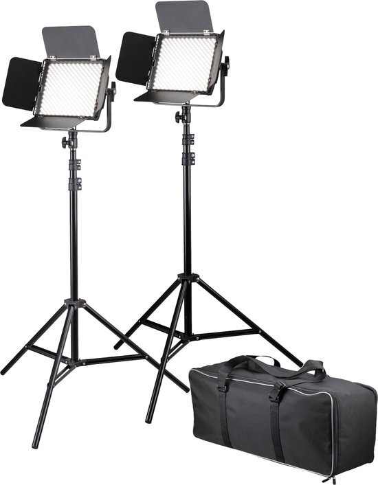 Bresser Trépied Studio Photo LB300 Avec Bras Pivotant, Roulettes Et Sac Contrepoids – Hauteur Max 505 Cm, Ultra Stable