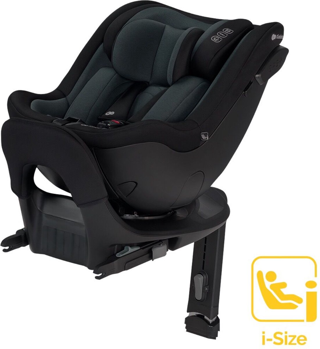 Kinderkraft I-GUARD I-SIZE - Autostoeltje 40-105 - 360 draaien - Reclining - Zwart
