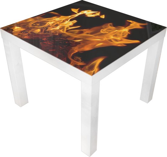 VASAGLE Koffietafel, salontafel et hefblad voor in de woonkaer