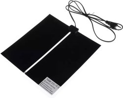 Warmtemat - 28 x 28 cm - 14 WATT - met regelaar / dimmer - voor kuikens - reptielen - amfibieën - vogels