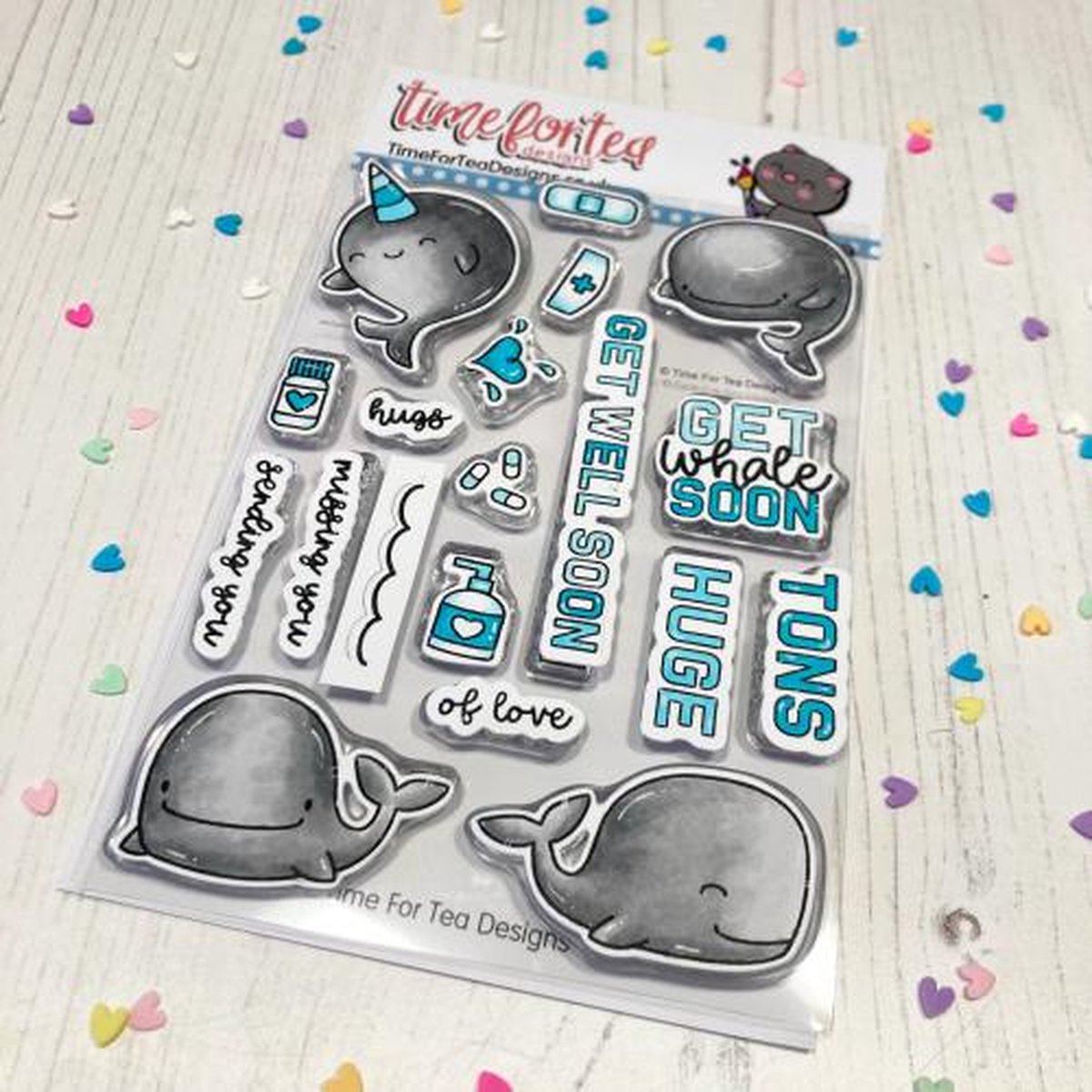 Get Whale Soon A6 Clear Stamps (T4T/917/Wha/Cle) (DISCONTINUED)