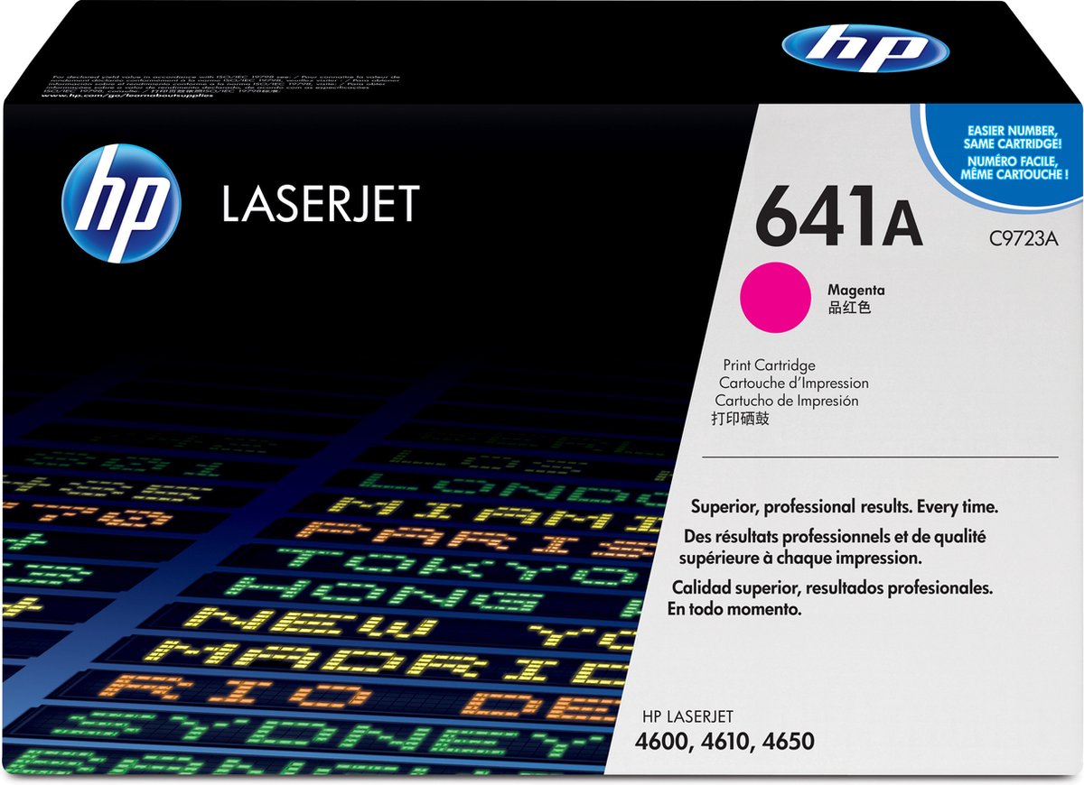HP - C9723A - 641A - Toner magenta