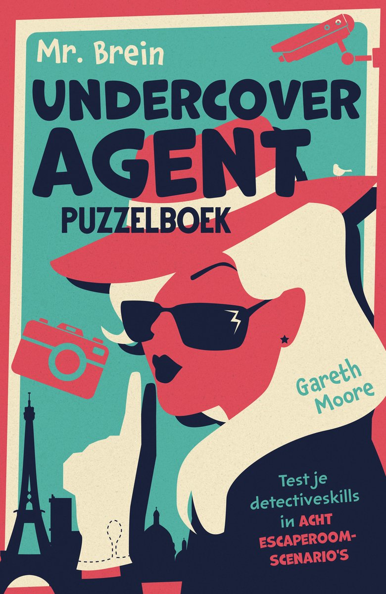 Mr. Brein Undercoveragent Puzzelboek - MUS CreatiefUitgeverij MUS