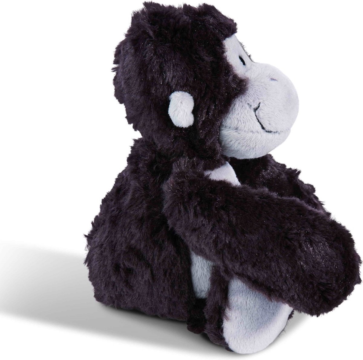 Nici aap pluche knuffel - zwart/grijs - 20 cm | bol.com