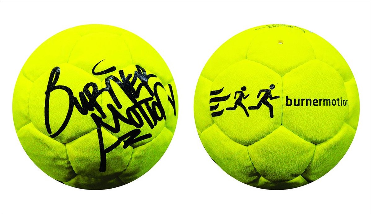 Burner Motion Game Ball Geel -15cm-