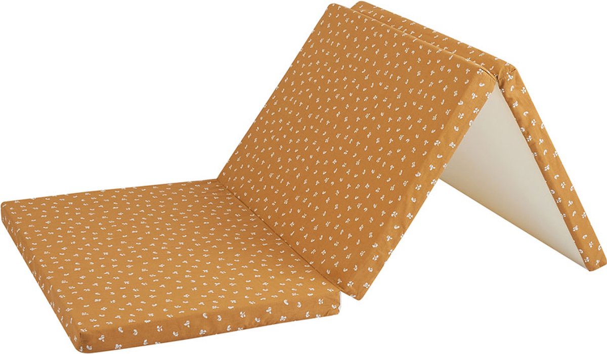 Candide - opvouwbare (speel)matras - caramel - 60 x 120 cm