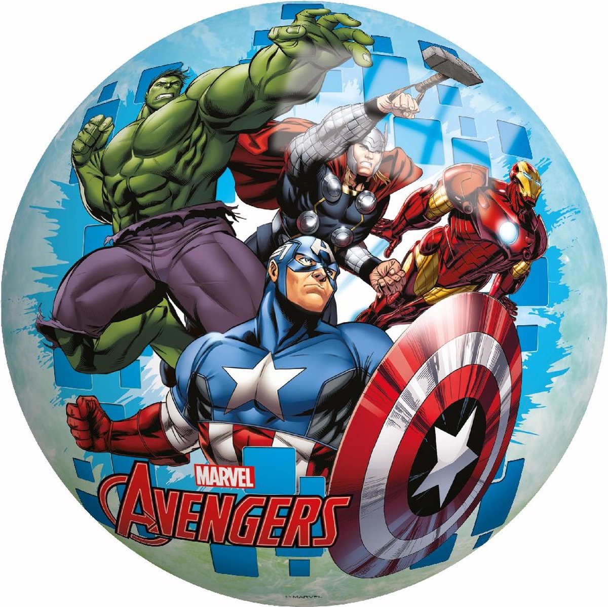 Marvel Avengers Bal - Speelbal 23CM - Voetbal - Opgeblazen