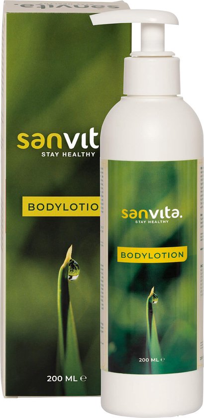 Natuurlijke bodylotion obv paardenmelk tegen huidklachten Sanvita Healthy 200ml