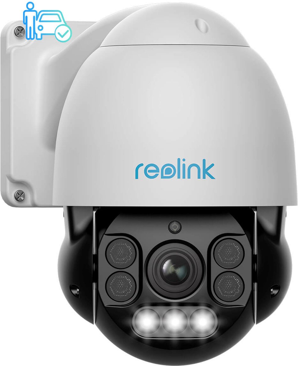 Reolink - Camera RLC-823A - Beveiligings Camera - Bewegingsdetectie - 8MegaPixels - Google Assistant - Binnen En Buiten - PoE Ondersteuning