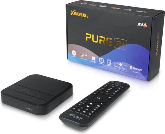 Xsarius Pure2+ Android Premium 4K IPTV Media Streaming Box