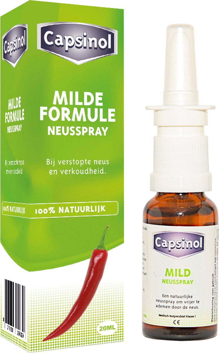 Capsinol neusspray mild 20 ml | bol.com