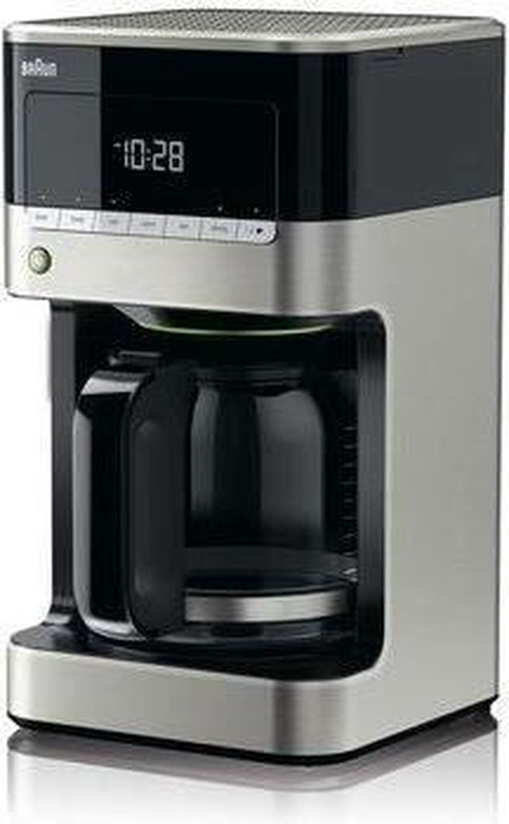 Tomado Tomado TCM1201S - Machine à café - Filtre 1x4 - 10 tasses - Noir/RVS