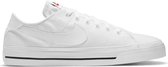 NIKE Court Legacy Canvas Sneakers - White / White / Black - Heren - EU 40.5