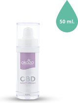 The CBD Company Okaizo CBD Night Cream 50ml full spectrum CBD extract