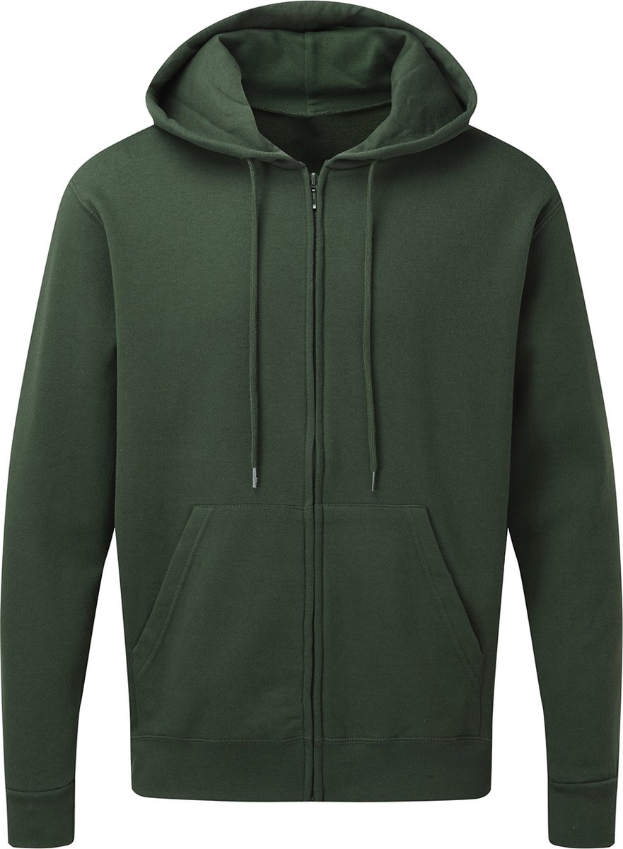 Hooded Full Zip Hoodie Heren SG Collectie Flesgroen