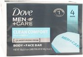 Dove Zeep Men Care - Clean Comfort - 4 x 100 gr.