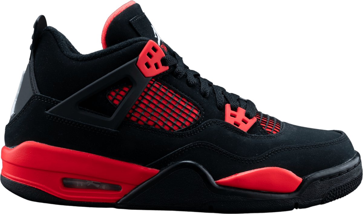 Nike Air Jordan 4 Retro Thunder Sneakers Unisex 016 Rood