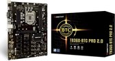 BIOSTAR - TB360-BTC PRO 2.0 - Core i7/i5/i3 (Intel 8e en 9e generatie) LGA1151 - Intel B360 - DDR4 12 - GPU Mining Moederbord - Opgewaardeerd Model
