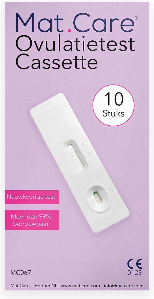 Goedkoopste Mat Care Ovulatietest cassette 10 stuks