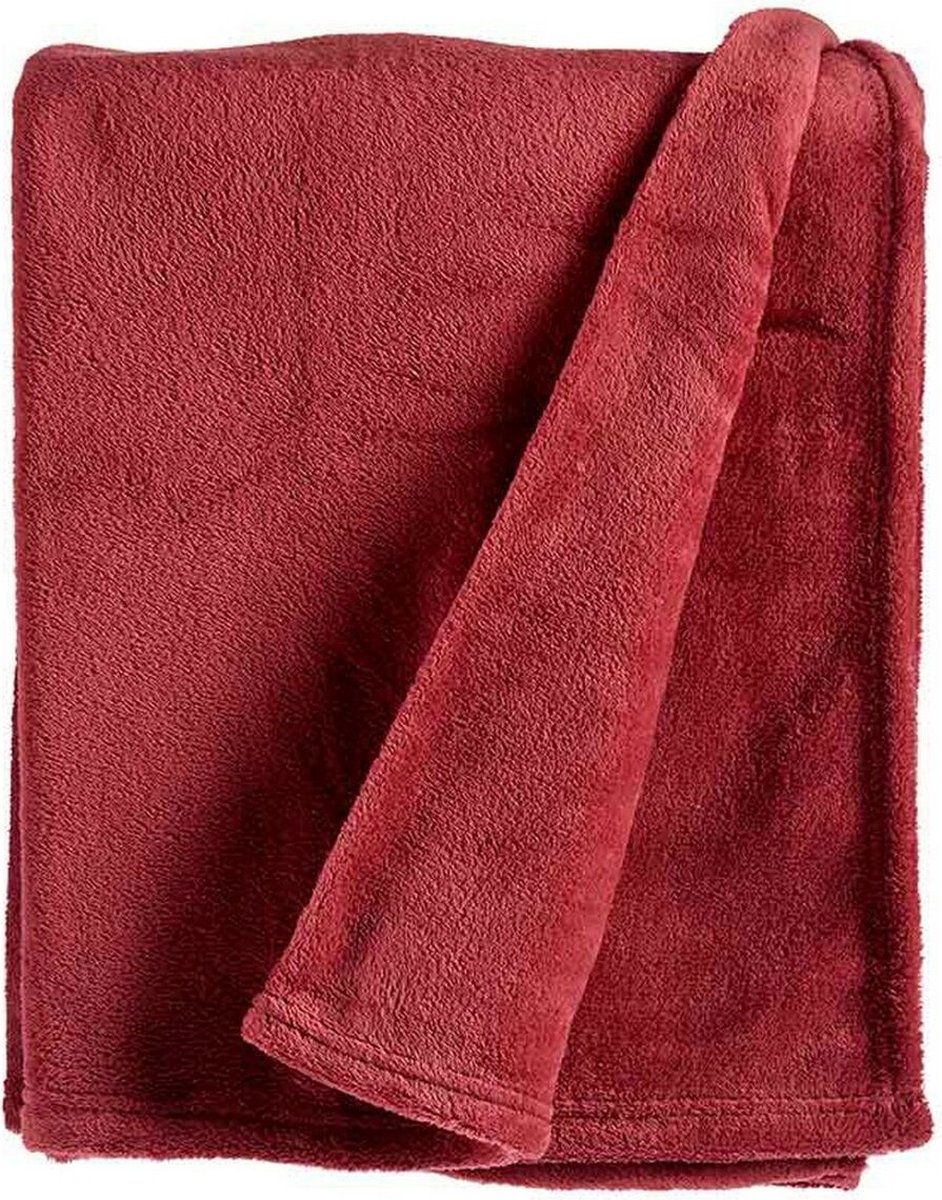 Fleece Deken Roze (125 x 0,5 x 150 cm)
