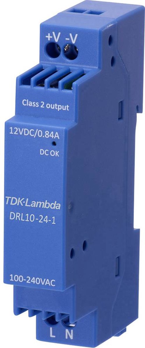 TDK-Lambda DRL10-12-1 DIN-rail netvoeding 12 V 0.84 A 10.08 W Inhoud: 1 stuk(s)
