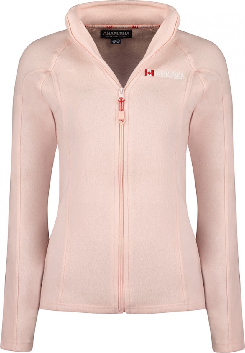 Fleece Voorjaar- Najaarsvest Met Rits Dames Geographical Norway Anapurna - Tonneau - Pink lady - S