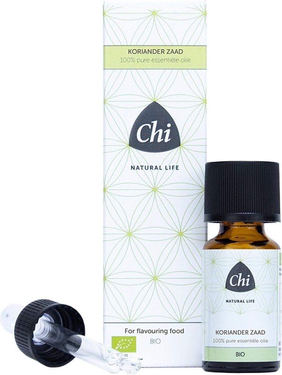 Goedkoopste Chi Korianderzaad olie eko bio 10 Milliliter
