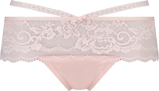 Hunkemöller Dames Lingerie Boxerstring Quinn - Roze - maat L