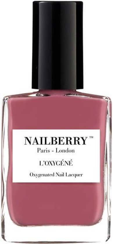Nailberry Fashionista - Romige Lila Vegan nagellak - LÓxygéné Water en Zuurstofdoorlatend - Zonder Schadelijke Chemicaliën - Halal Gecertificeerd