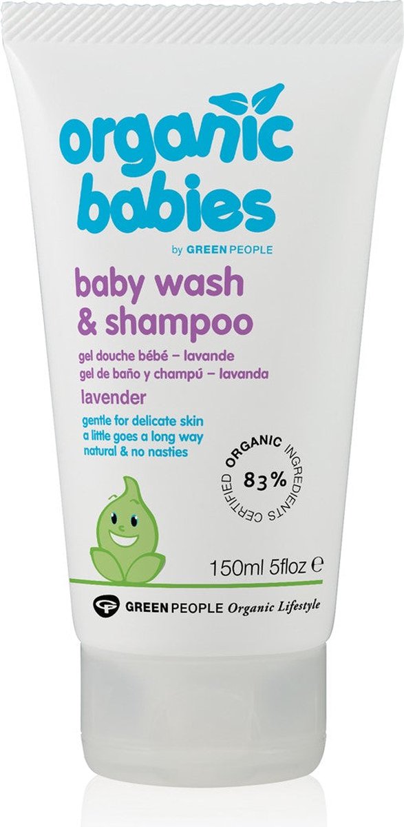 Green People - Organic Babies - Baby Wash & Shampoo Lavendel
