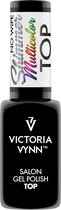 Victoria Vynn – Top Coat Shimmer Multicolor No Wipe 8 ml - multi color glitter topcoat - gellak - gelpolish - gel - lak - polish - gelnagels - acrylnagels - polygel - nagels - nagelverzorging - nagelstyliste - uv / led - callance