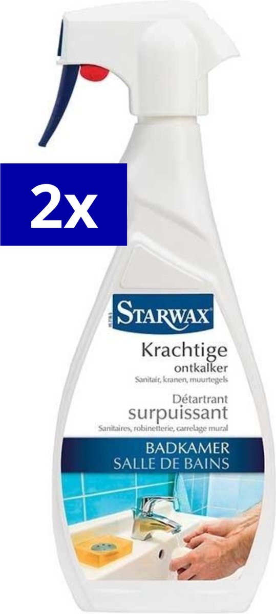 Détartrant surpuissant pour salle de bains Starwax, 500 ml