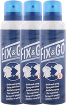 3x Fix en GO Anti Kreuk Spray - 3x185ml