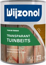 Wijzonol Transparant Tuinbeits - Zwart - 0,75 liter