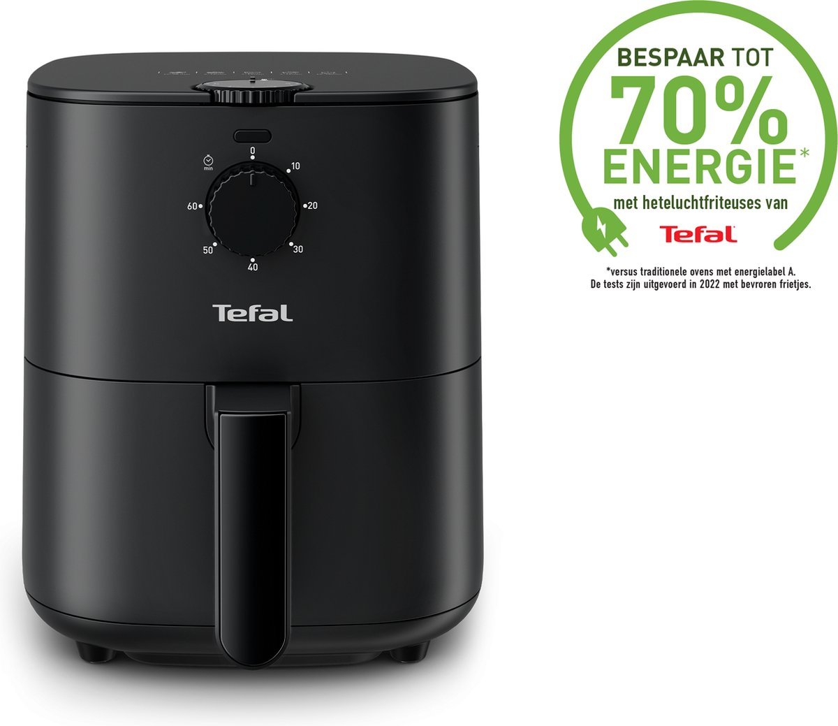 Afbeelding 2 van Tefal Easy Fry Essential EY1308 - Airfryer - Gezonde maaltijden voor 4 personen met 3,5L / 0,6 kg capaciteit